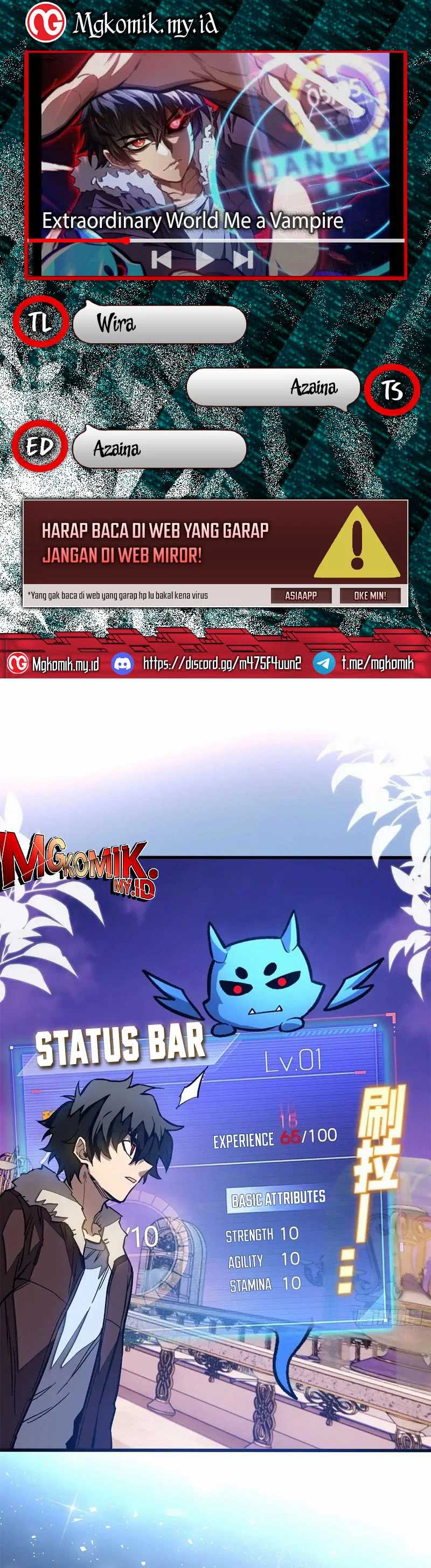 Extraordinary World?! Me… A Vampire?! Chapter 08 Gambar 1