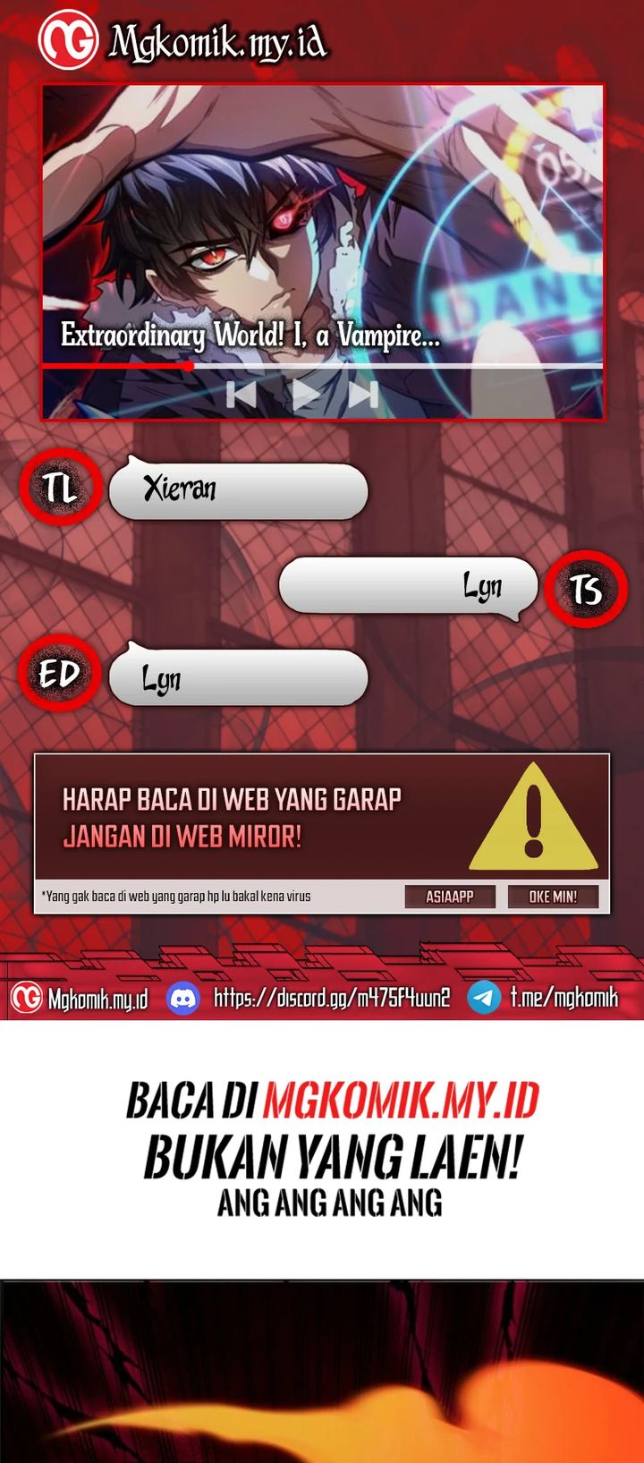 Extraordinary World?! Me… A Vampire?! Chapter 15 Gambar 1