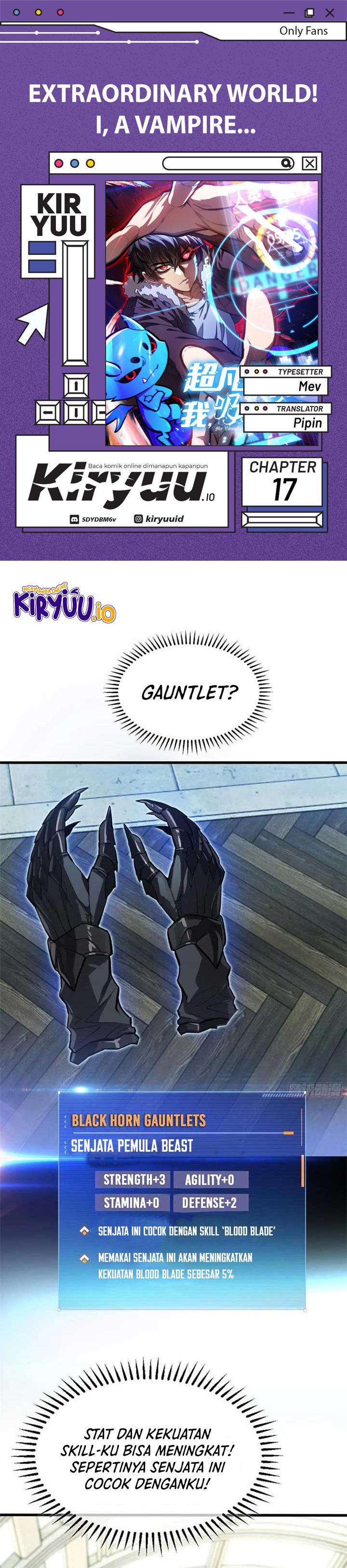 Extraordinary World?! Me… A Vampire?! Chapter 17 Gambar 1
