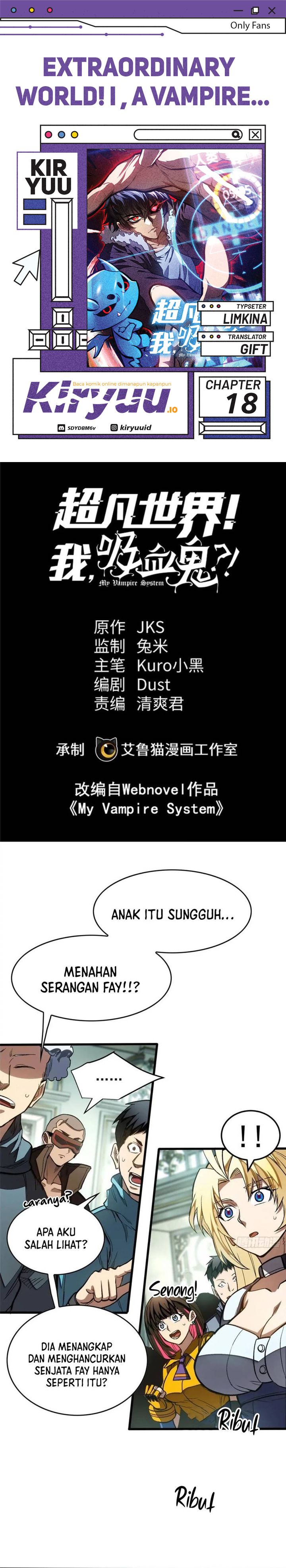 Extraordinary World?! Me… A Vampire?! Chapter 18 Gambar 1