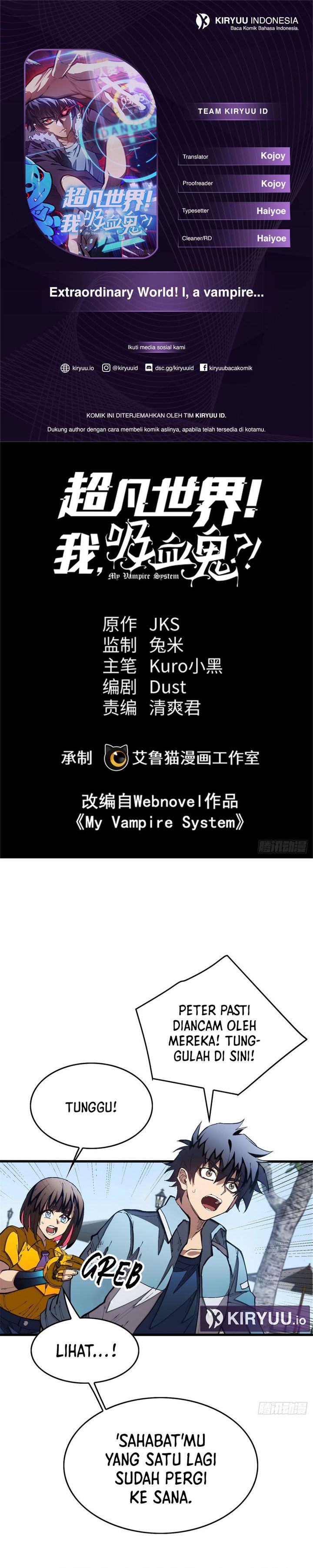 Extraordinary World?! Me… A Vampire?! Chapter 24 Gambar 1