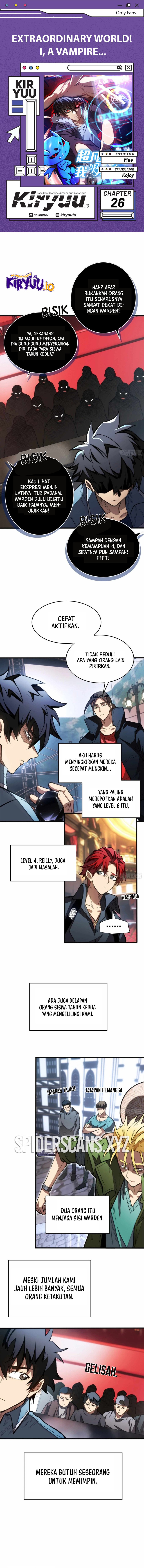 Extraordinary World?! Me… A Vampire?! Chapter 26 Gambar 1