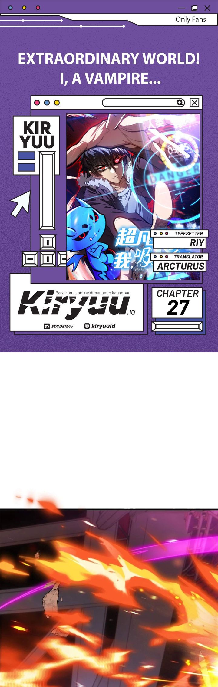 Extraordinary World?! Me… A Vampire?! Chapter 27 Gambar 1