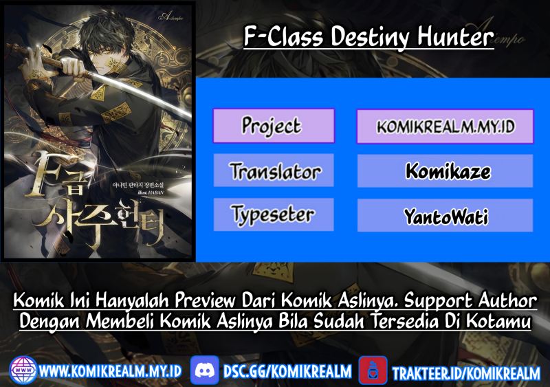 F-Class Destiny Hunter Chapter 11 Gambar 1
