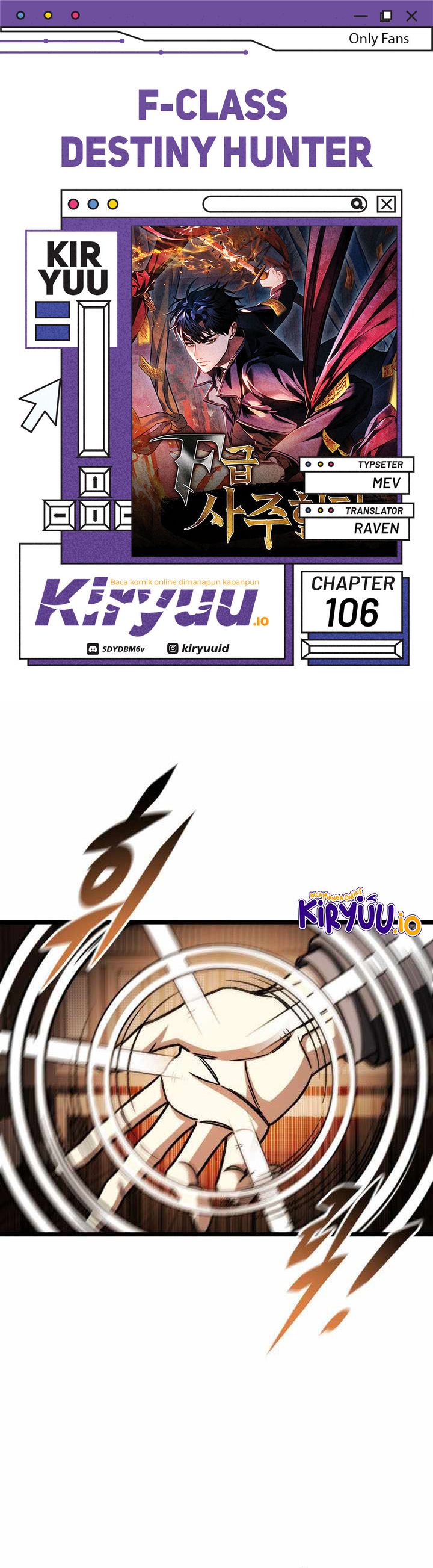 F-Class Destiny Hunter Chapter 106 Gambar 1