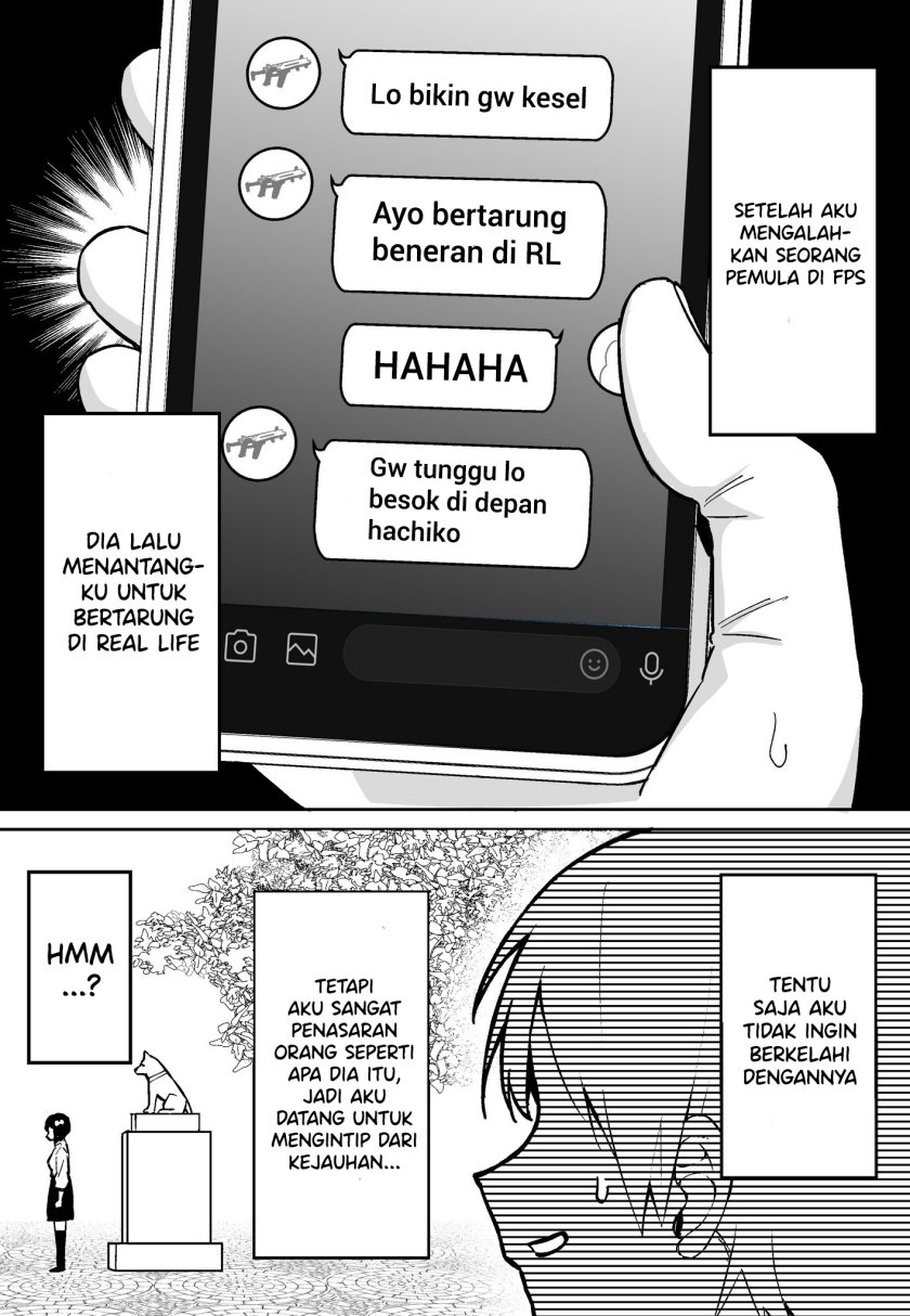 FPS de Shoshinsha Bokotte Real Fight ni Hattenshita Kekka w Chapter 01 Gambar 1