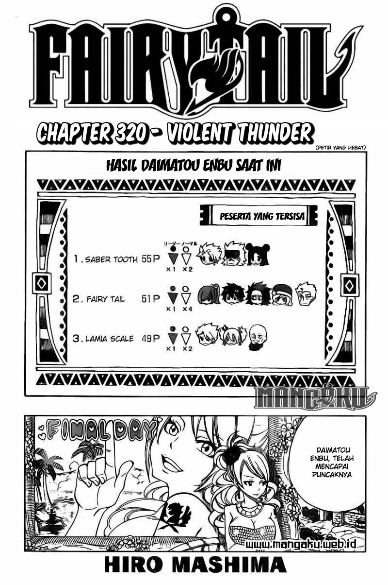 Fairy Tail Chapter 320 Gambar 2