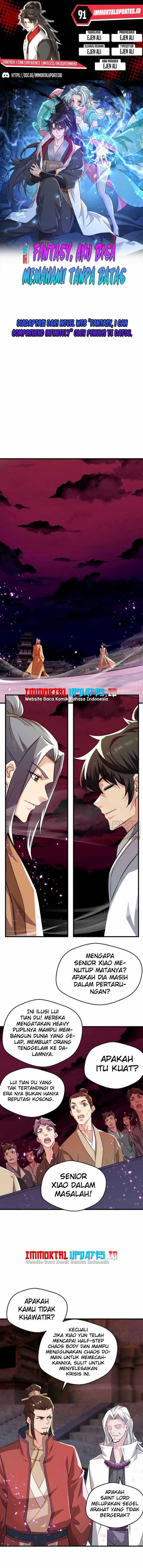 Fantasy: I Can Experience Limitless Enlightenment Chapter 91 Gambar 1