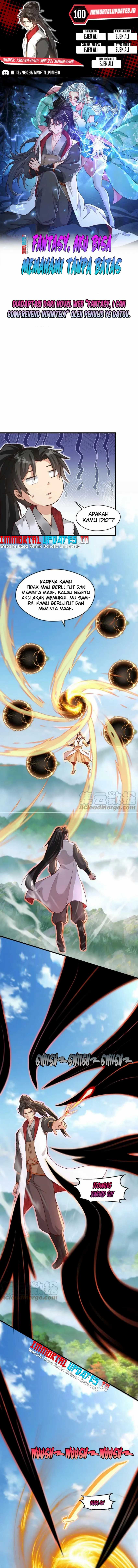 Fantasy: I Can Experience Limitless Enlightenment Chapter 100 Gambar 1