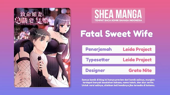 Fatal Sweet Wife: The President Wants To Remarry Chapter 01 Gambar 1