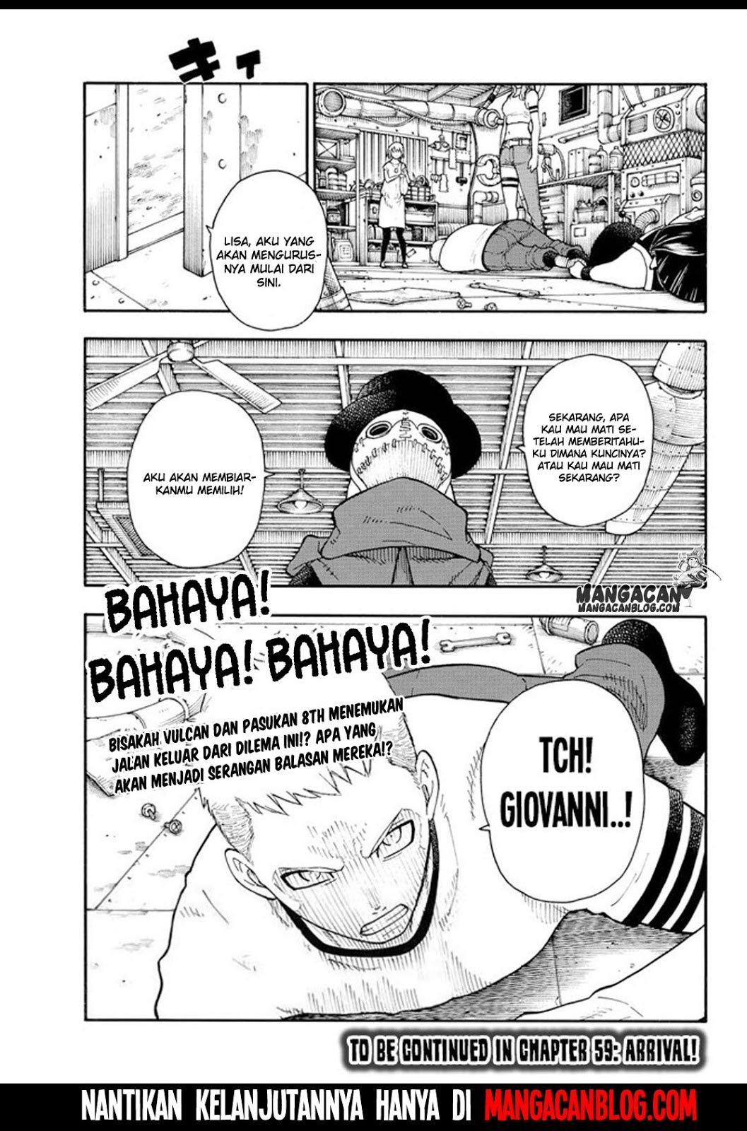 Fire Brigade of Flame (Enen no Shouboutai) Chapter 58 Gambar 20