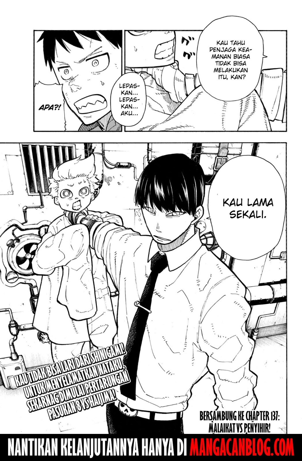 Fire Brigade of Flame (Enen no Shouboutai) Chapter 136 Gambar 19