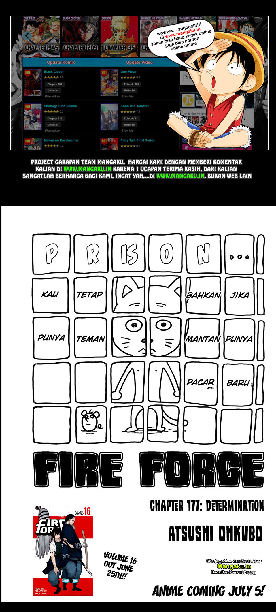 Fire Brigade of Flame (Enen no Shouboutai) Chapter 177 Gambar 2