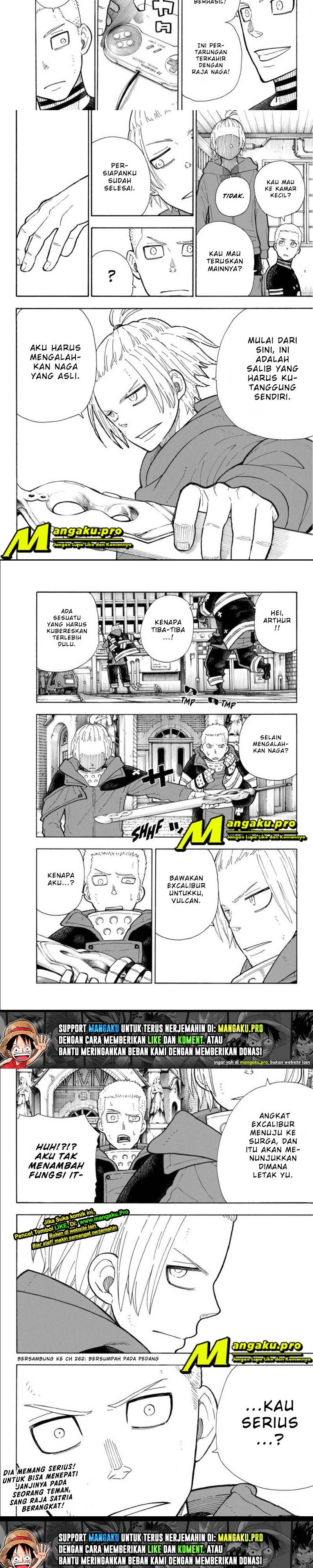 Fire Brigade of Flame (Enen no Shouboutai) Chapter 261 Gambar 6