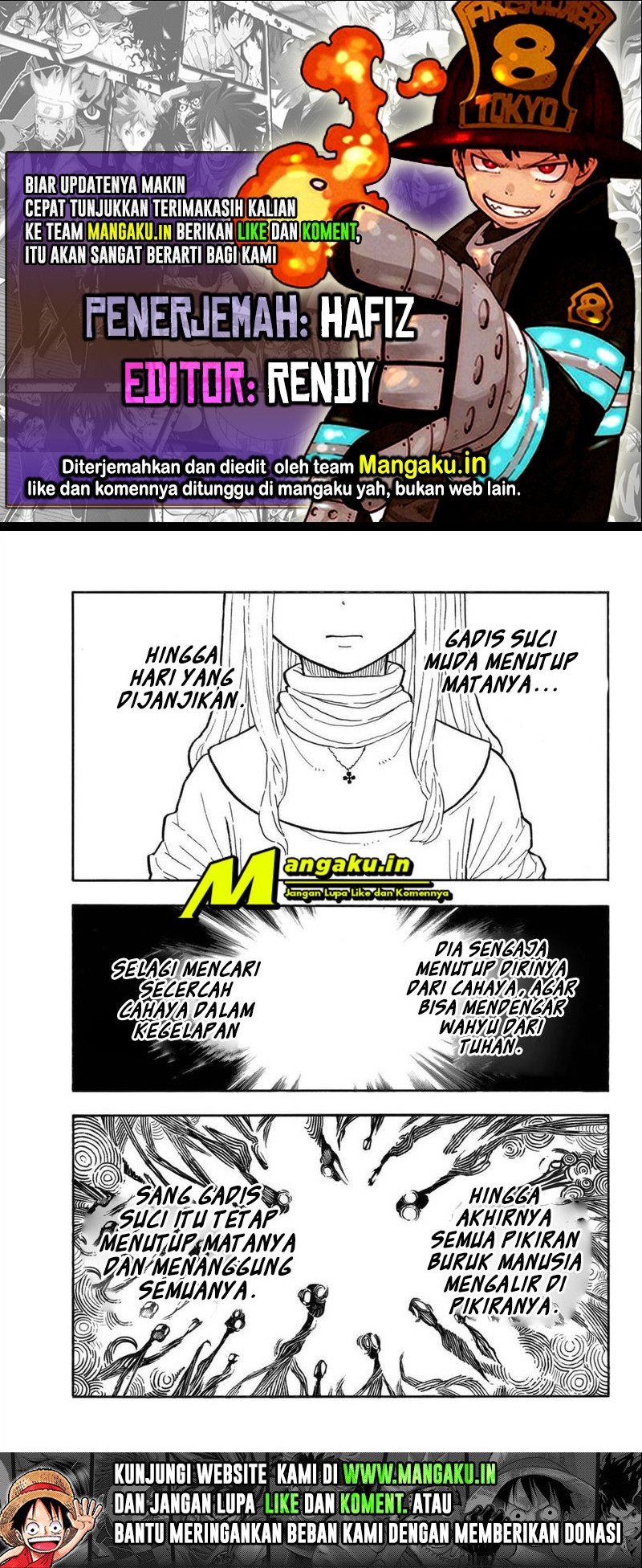 Fire Brigade of Flame (Enen no Shouboutai) Chapter 287 Gambar 1
