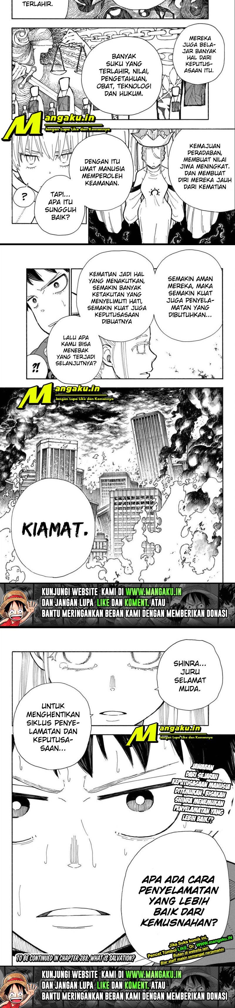Fire Brigade of Flame (Enen no Shouboutai) Chapter 287 Gambar 7