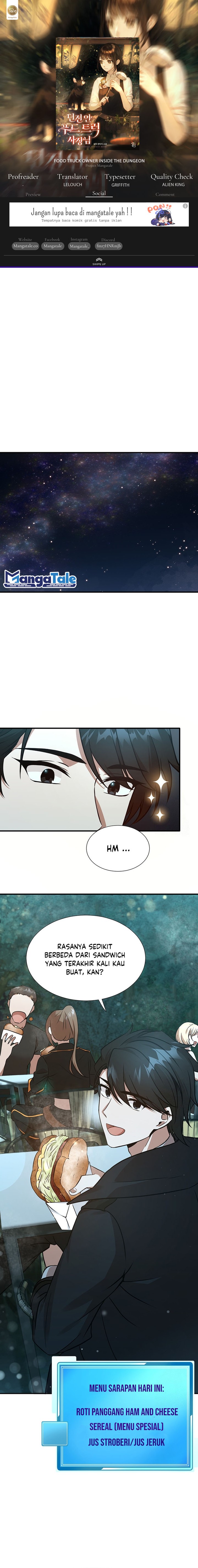Food Truck Owner Inside the Dungeon Chapter 15 Gambar 1