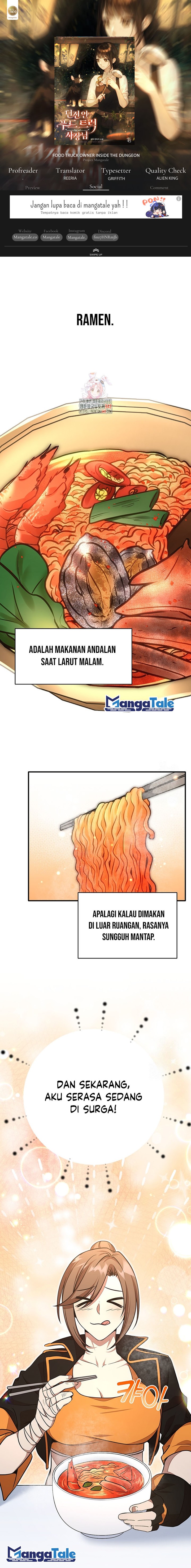 Food Truck Owner Inside the Dungeon Chapter 19 Gambar 1