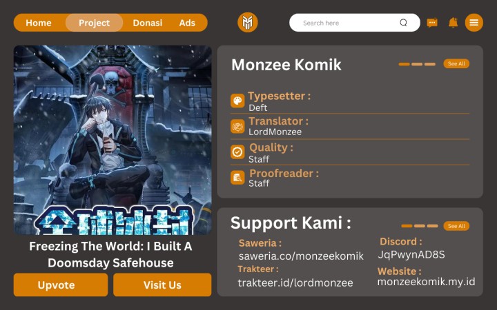 Freezing The World: I Built A Doomsday Safehouse Chapter 344 Gambar 1