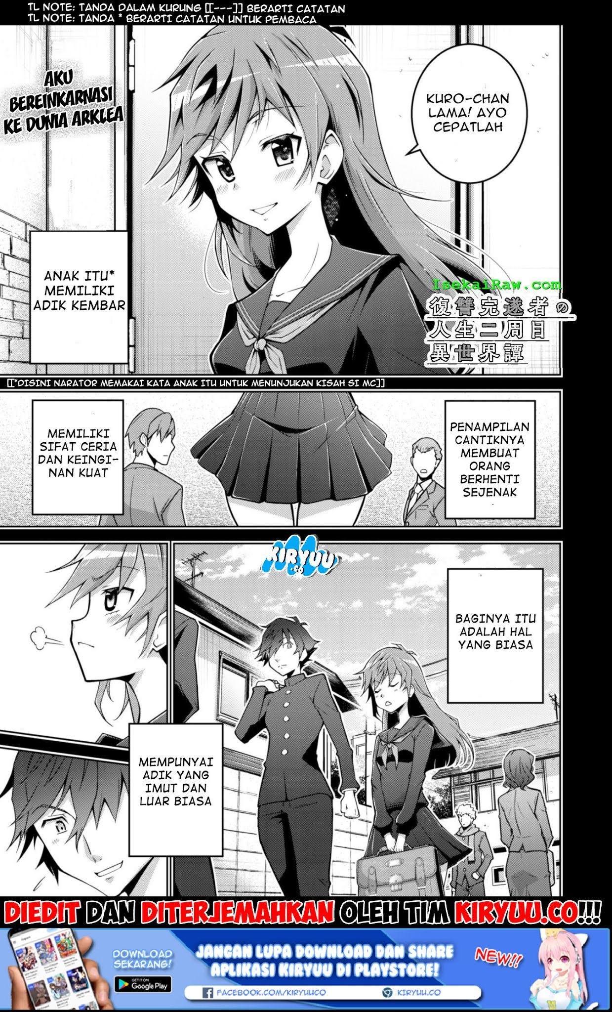 Fukushuu Kansuisha no Jinsei Nishuume Chapter 02 Gambar 2