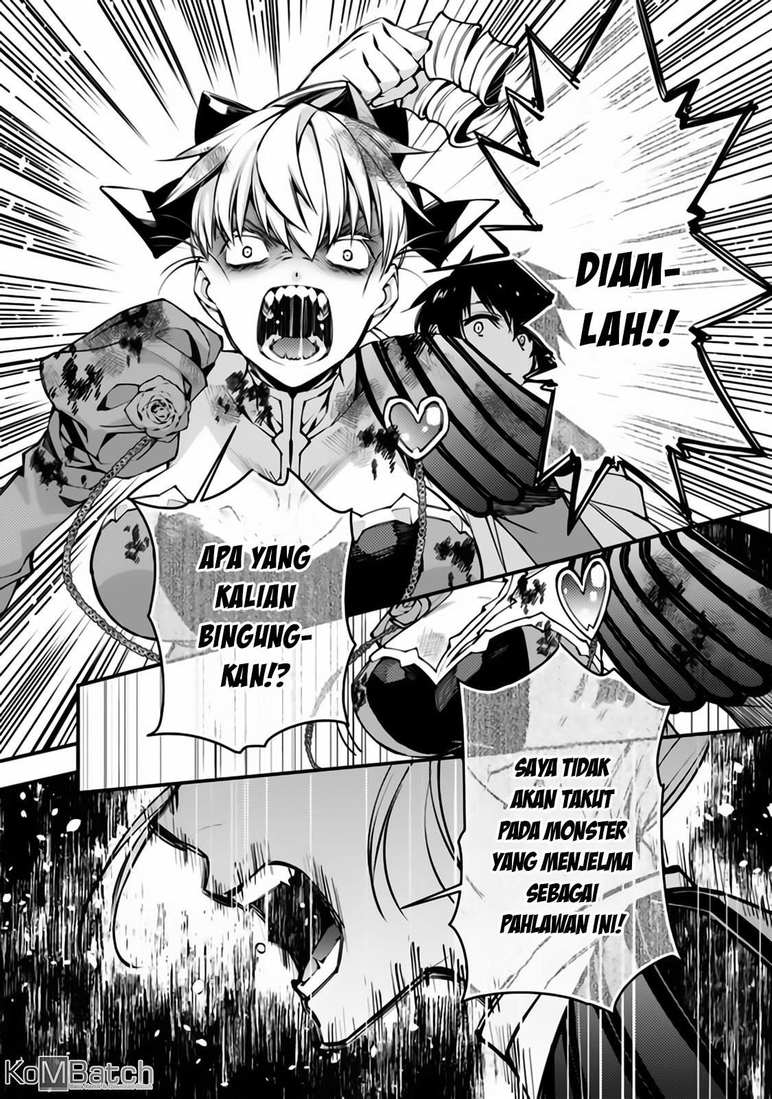 Fukushuu o Koinegau Saikyou Yuusha wa, Yami no Chikara de Senmetsu Musou Suru Chapter 03.1 Gambar 3