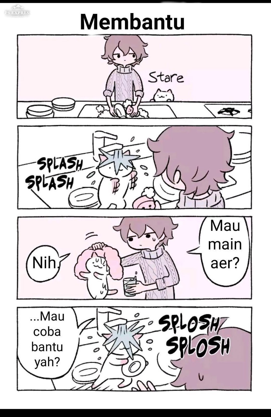 Fushigi Neko no Kyuu-chan Chapter 02 Gambar 6