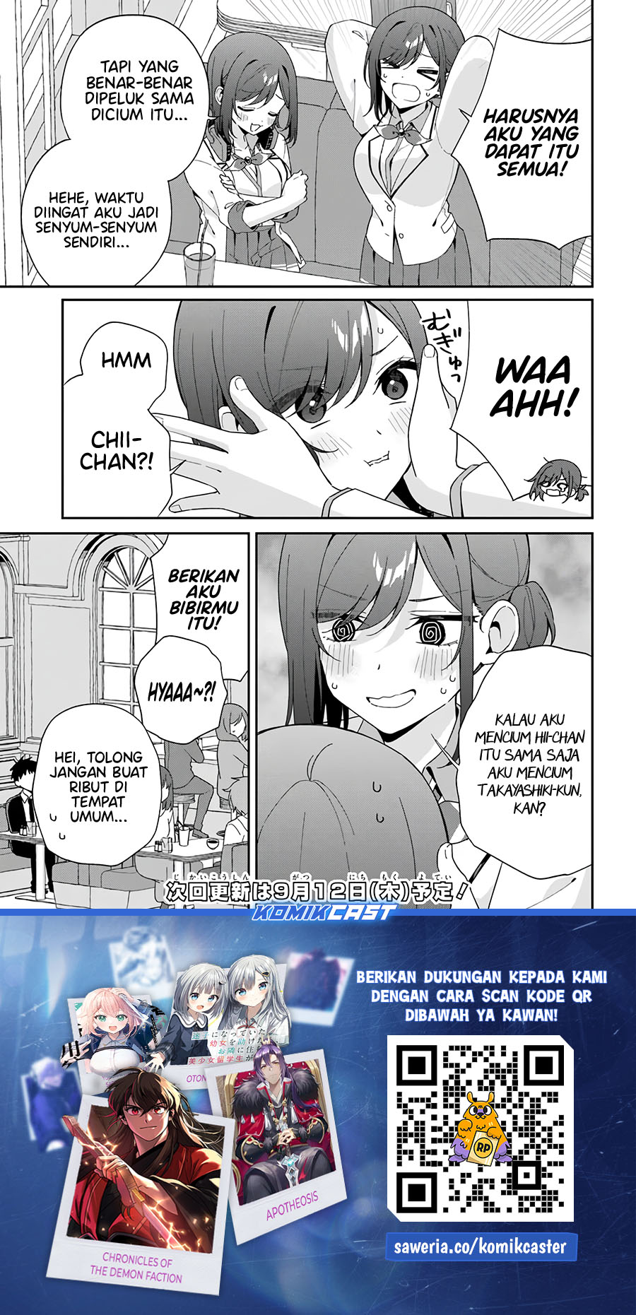 Futago Matomete Kanojo Ni Shinai Chapter 05.1 Gambar 10