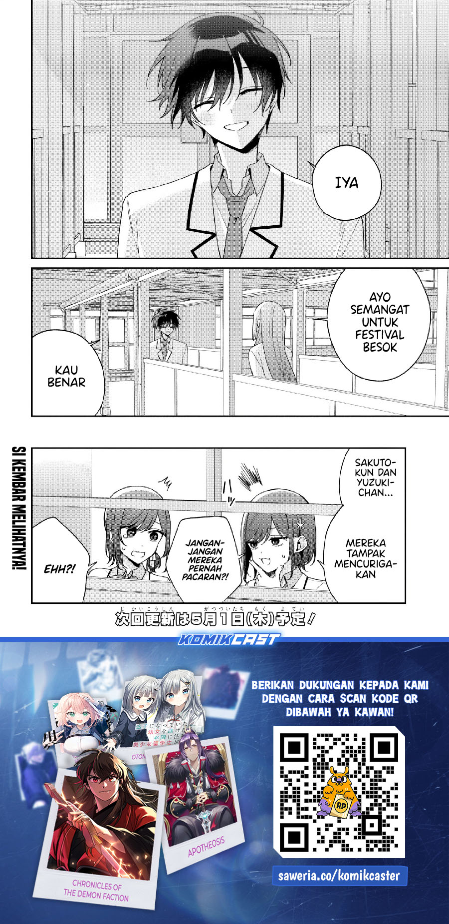 Futago Matomete Kanojo Ni Shinai Chapter 10.2 Gambar 20