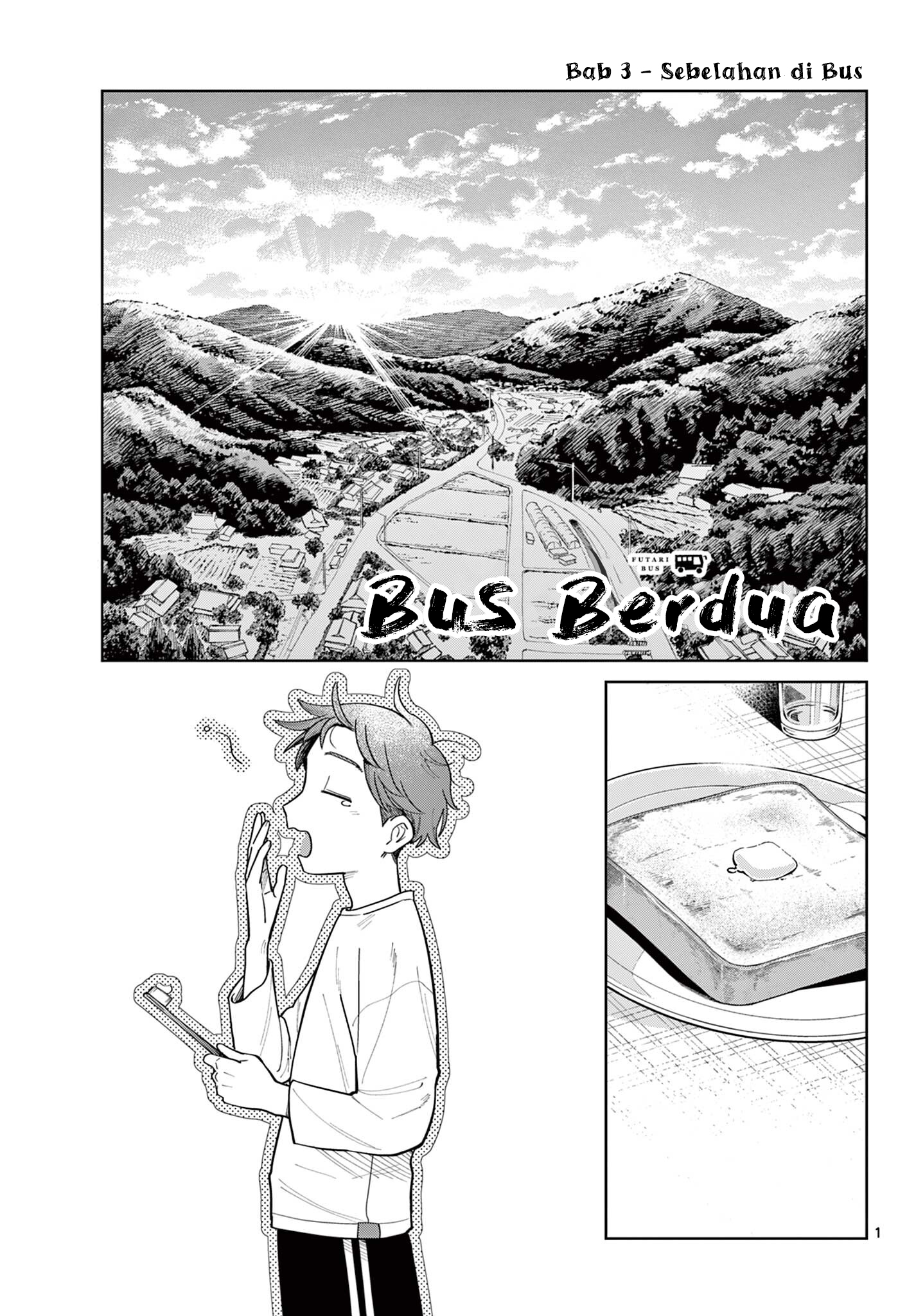 Futari Bus Chapter 03 Gambar 1