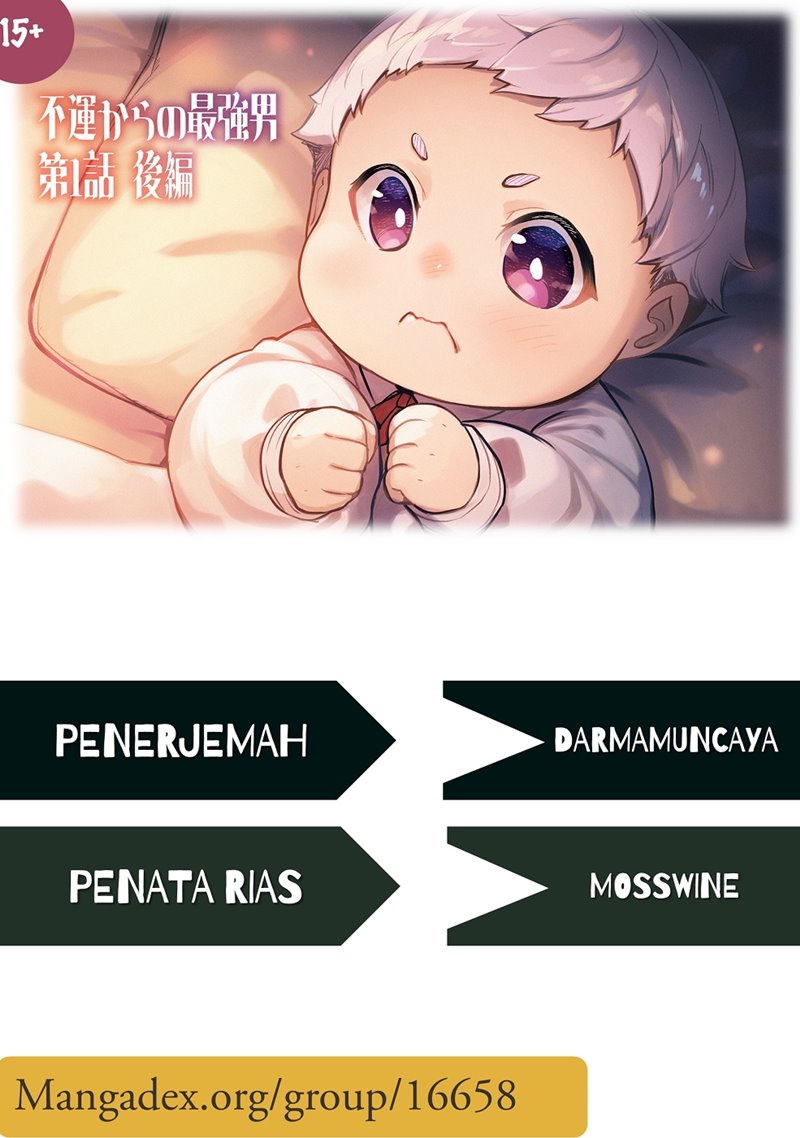 Fuun Kara no Saikyou Otoko (Unluckiness to the Strongest Man) Chapter 02.1 Gambar 1