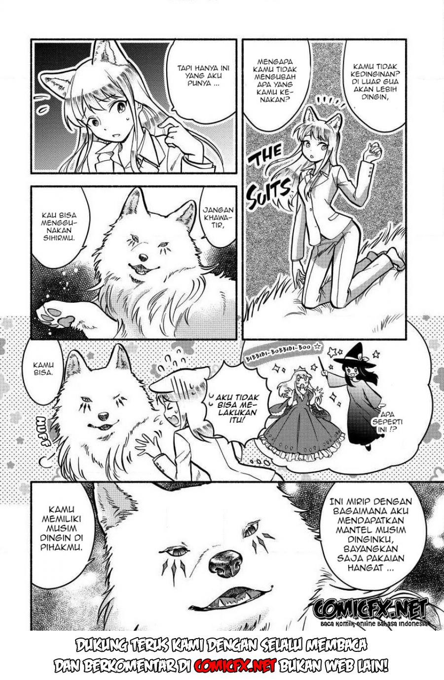 Fuyu Fenriru no Itoshigo to Natta Watashi ga, Zetsubou kara Iyasareteiku Hanashi Chapter 03.1 Gambar 6
