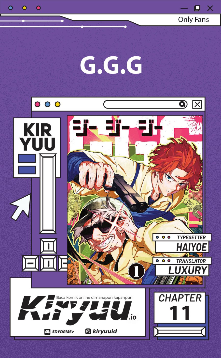 G.G.G. (KABUTO Junichi) Chapter 11 Gambar 1