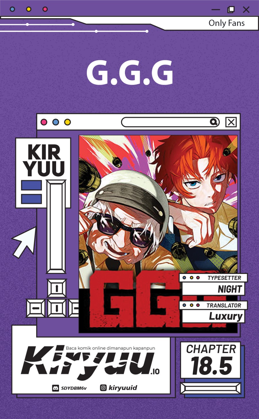 G.G.G. (KABUTO Junichi) Chapter 18.5 Gambar 1