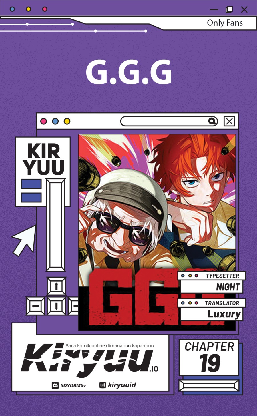 G.G.G. (KABUTO Junichi) Chapter 19 Gambar 1