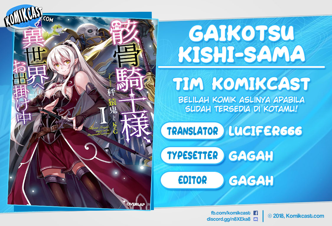 Gaikotsu Kishi-sama, Tadaima Isekai e Odekakechuu Chapter 13 Gambar 1