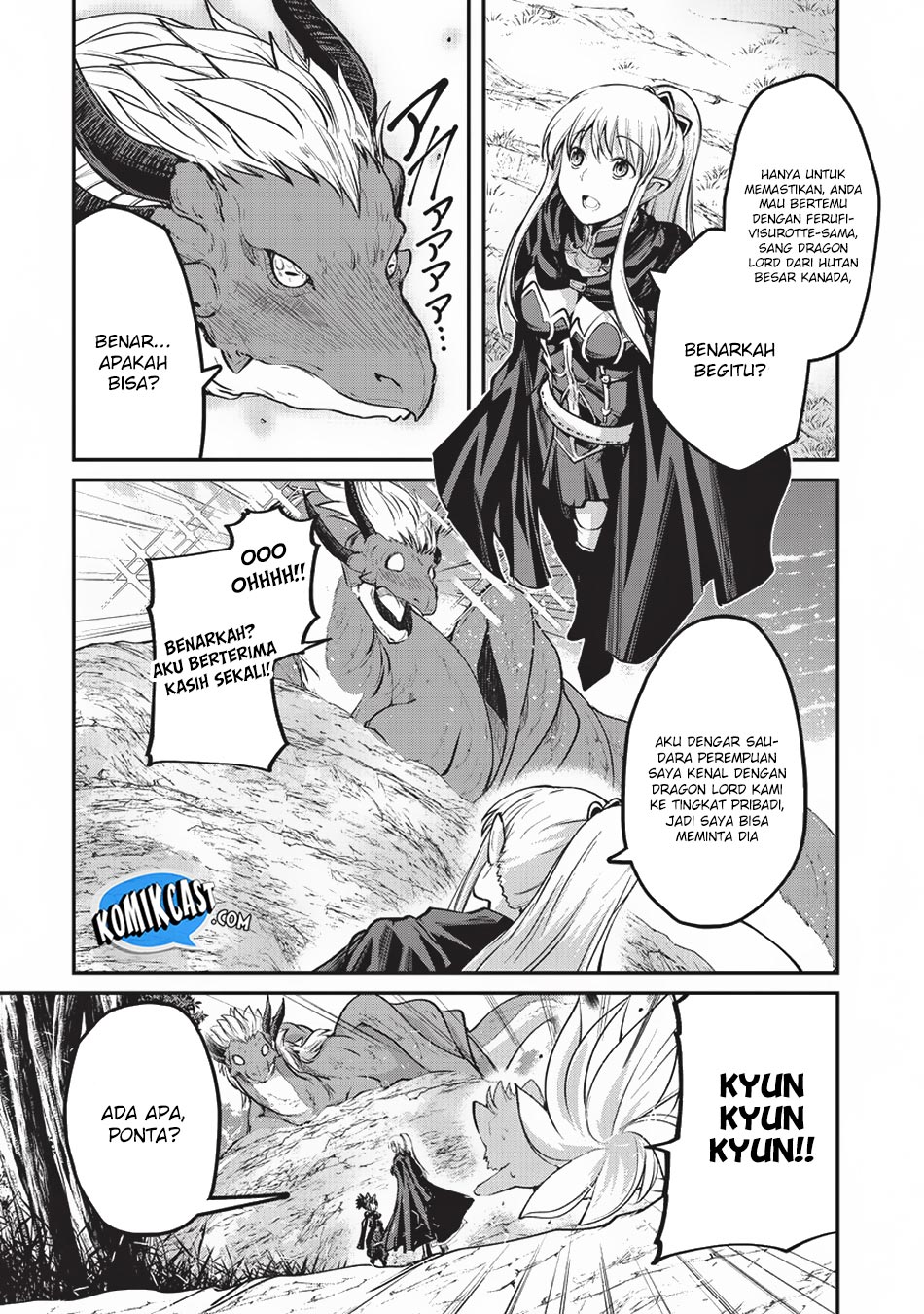 Gaikotsu Kishi-sama, Tadaima Isekai e Odekakechuu Chapter 24 Gambar 3