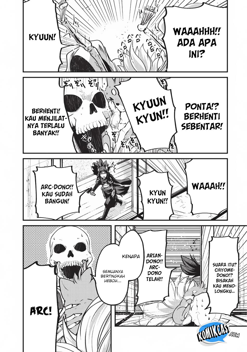 Gaikotsu Kishi-sama, Tadaima Isekai e Odekakechuu Chapter 24 Gambar 17
