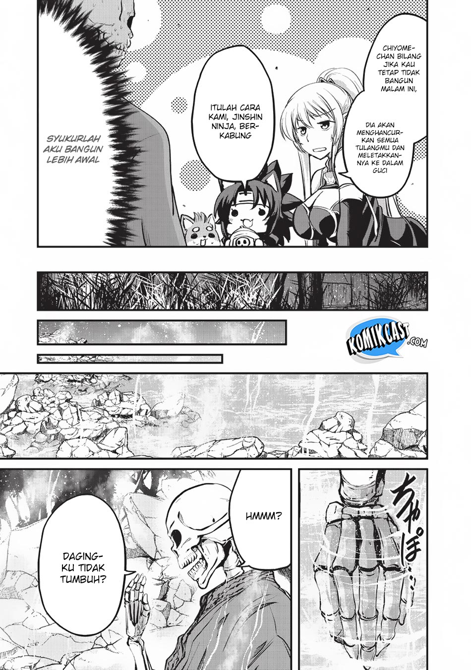 Gaikotsu Kishi-sama, Tadaima Isekai e Odekakechuu Chapter 24 Gambar 20