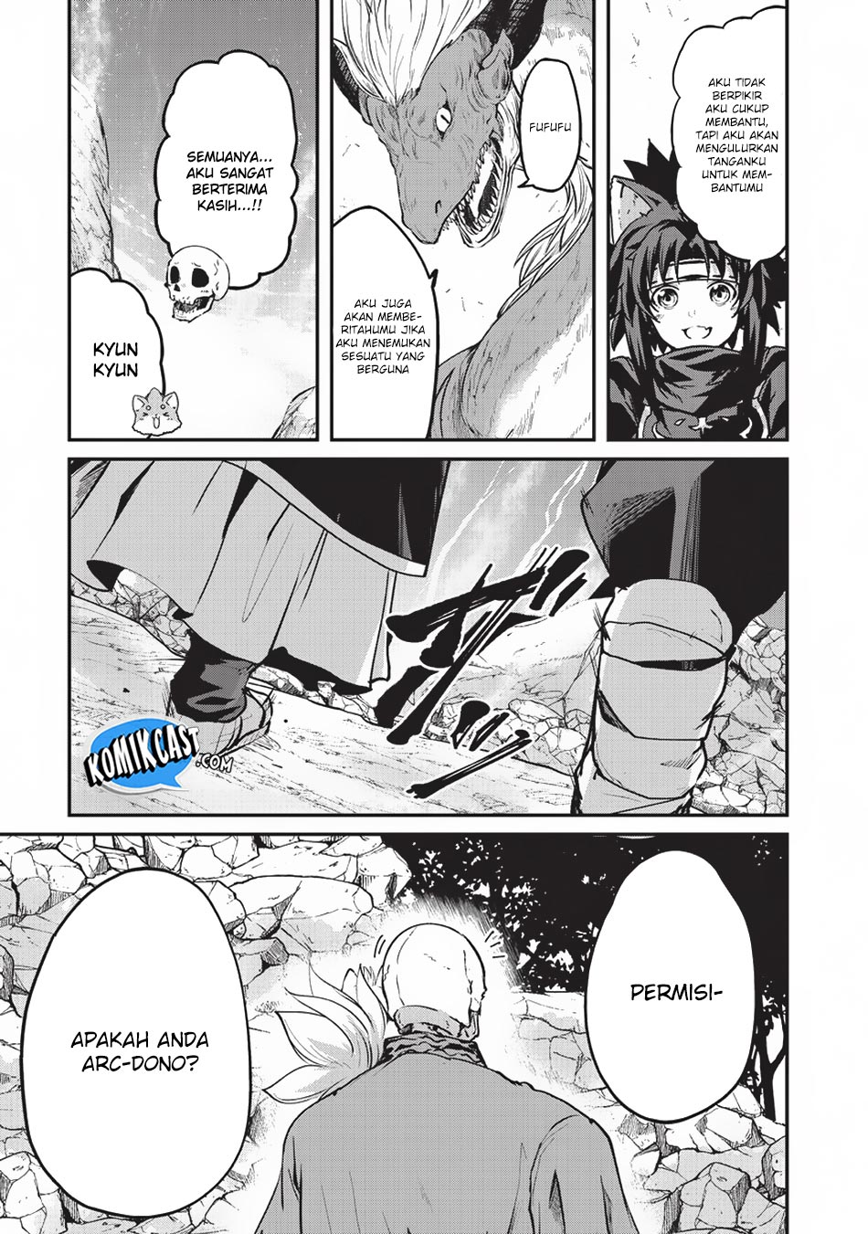 Gaikotsu Kishi-sama, Tadaima Isekai e Odekakechuu Chapter 24 Gambar 24