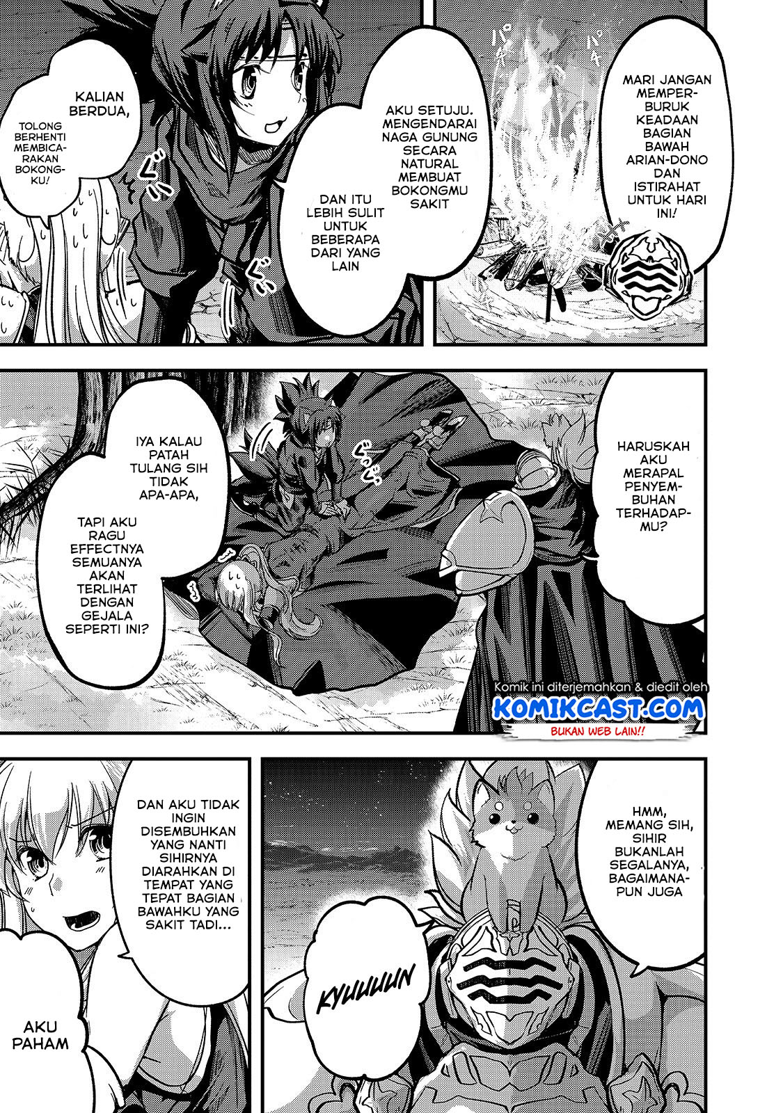 Gaikotsu Kishi-sama, Tadaima Isekai e Odekakechuu Chapter 28 Gambar 16