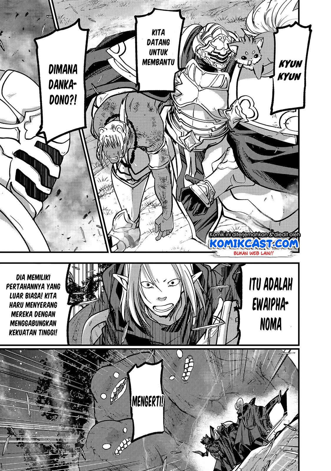 Gaikotsu Kishi-sama, Tadaima Isekai e Odekakechuu Chapter 28 Gambar 26