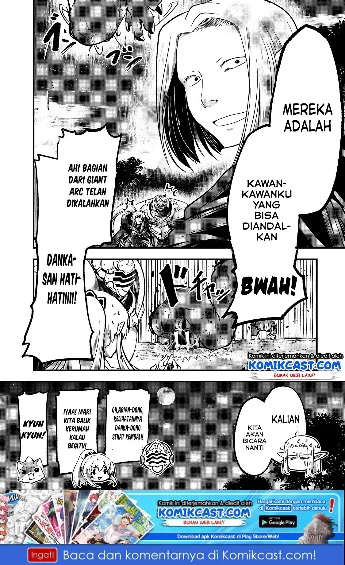 Gaikotsu Kishi-sama, Tadaima Isekai e Odekakechuu Chapter 28 Gambar 29