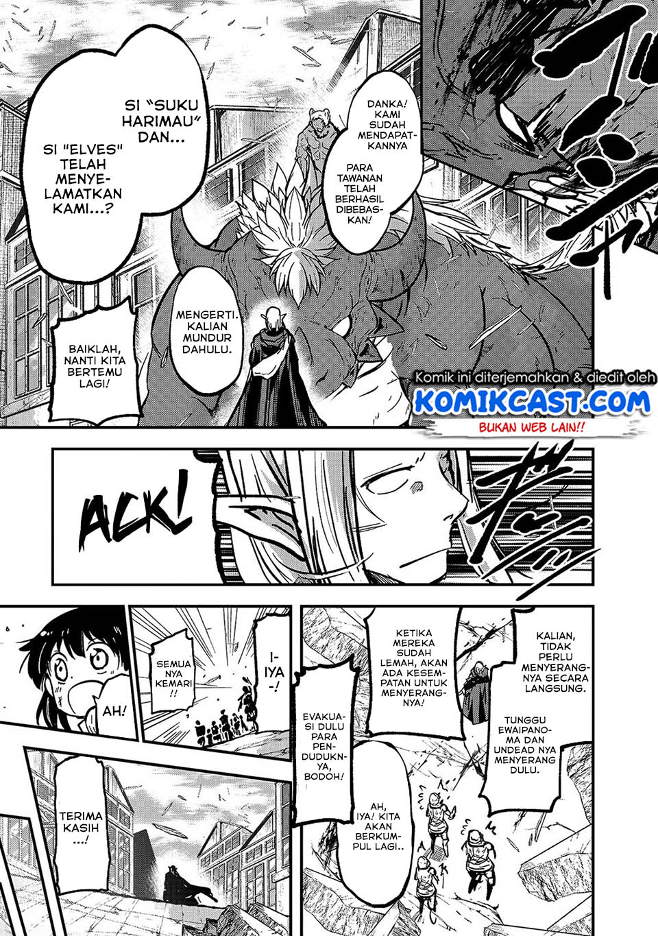 Gaikotsu Kishi-sama, Tadaima Isekai e Odekakechuu Chapter 32 Gambar 9