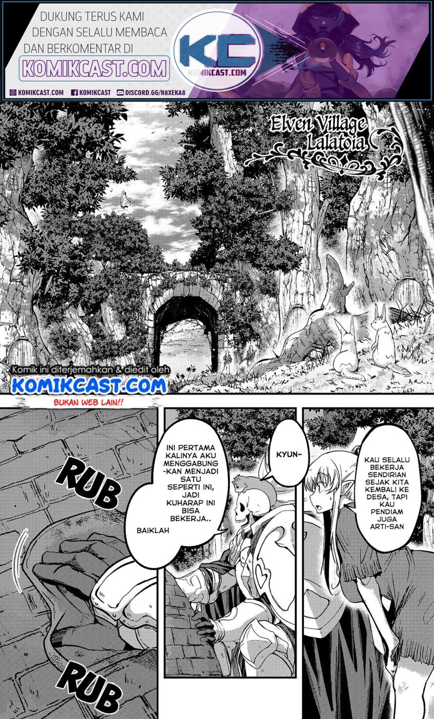 Gaikotsu Kishi-sama, Tadaima Isekai e Odekakechuu Chapter 34 Gambar 2