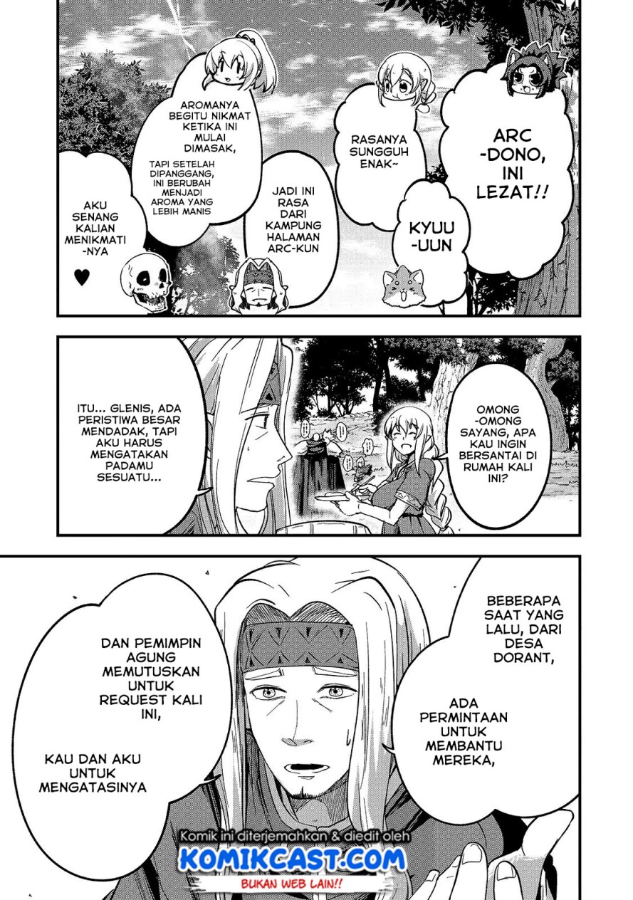 Gaikotsu Kishi-sama, Tadaima Isekai e Odekakechuu Chapter 34 Gambar 14