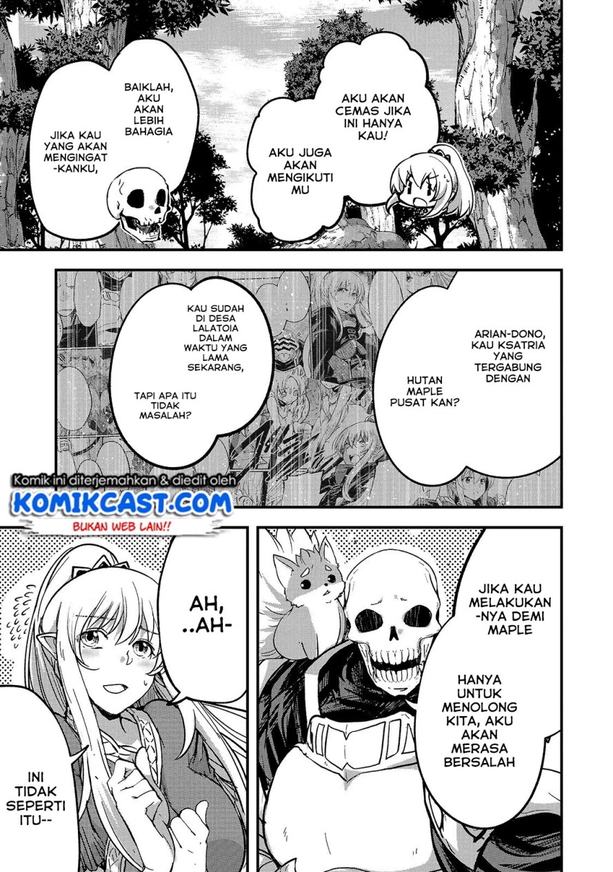Gaikotsu Kishi-sama, Tadaima Isekai e Odekakechuu Chapter 34 Gambar 18