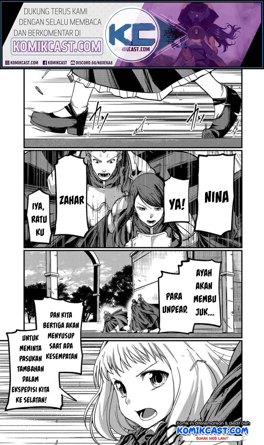 Gaikotsu Kishi-sama, Tadaima Isekai e Odekakechuu Chapter 35 Gambar 2
