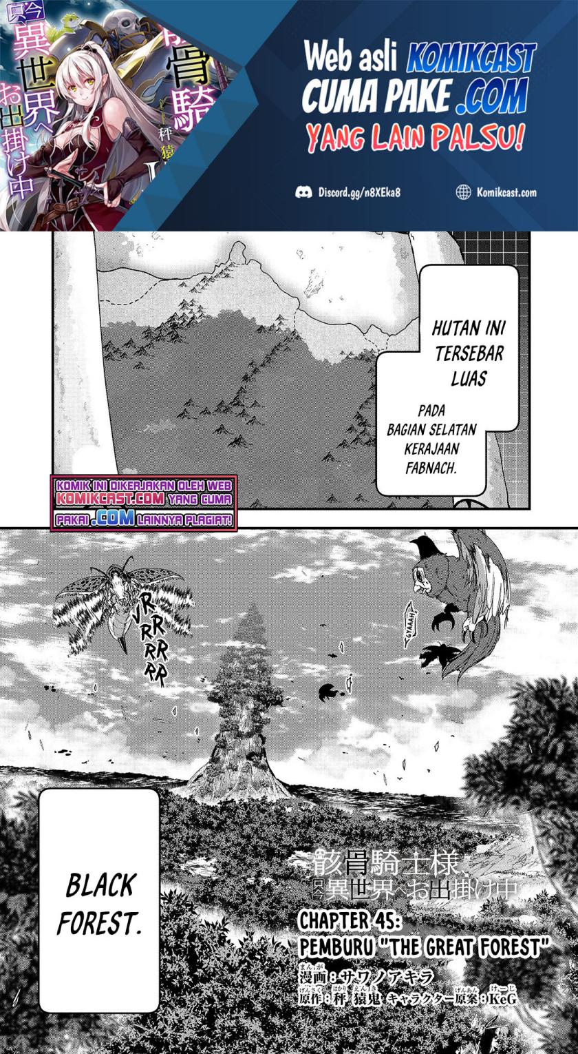 Gaikotsu Kishi-sama, Tadaima Isekai e Odekakechuu Chapter 45 Gambar 2