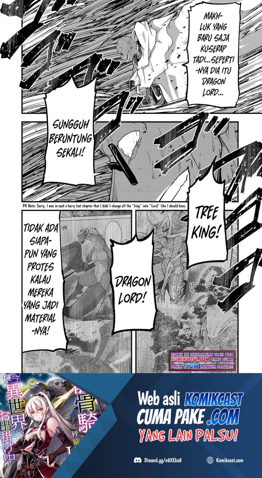 Gaikotsu Kishi-sama, Tadaima Isekai e Odekakechuu Chapter 47.1 Gambar 13
