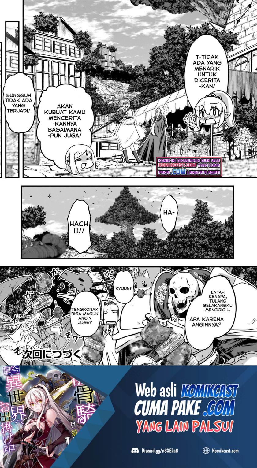 Gaikotsu Kishi-sama, Tadaima Isekai e Odekakechuu Chapter 49 Gambar 39